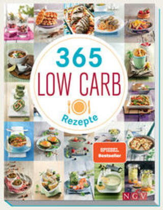 Buchcover 365 Low-Carb-Rezepte