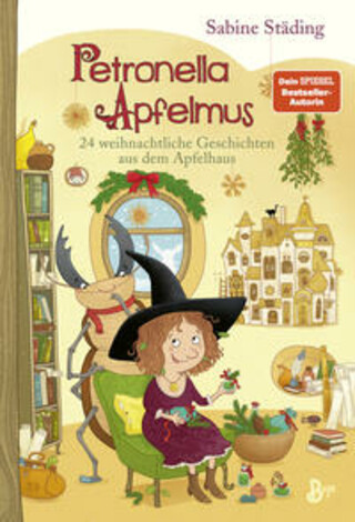 Buchcover Petronella Apfelmus - 24 weihnachtliche Geschichten aus dem Apfelhaus Sabine Städing