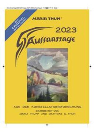 Buchcover Aussaattage 2023 Maria Thun Matthias K. Thun