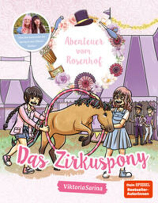 Buchcover Abenteuer vom Rosenhof. Das Zirkuspony ViktoriaSarina