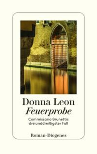 Buchcover Feuerprobe Donna Leon